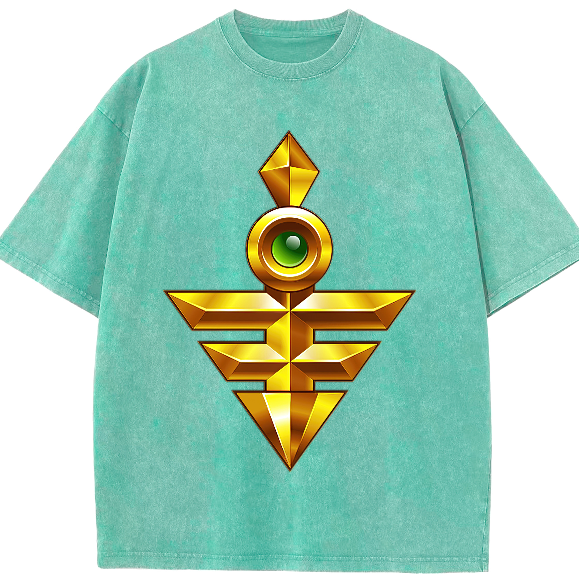 （画像用） 遊☆戯☆王 Yu-Gi-Oh! 綿100% ヴィンテージ風 半袖Tシャツ（フロントプリント）
